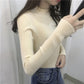 2019 Fall Turtleneck Sweaters Women Long Sleeve Thin Sweaters Winter Knitted Pullovers Jumpers Tops