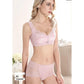 Ladies' Simple Non-steel Ring Bra Comfortable Thin Sleeping Circle Adjustable Underwear Sexy Lace Mesh Female Full Cup Brassiere Ultrathin Breathable