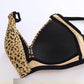 Sexy Leopard Underwear Women Plus Size Push Up bra Thin Wireless Seamless Bras Large Breast Gathered Bras 46/105 B C Bralette