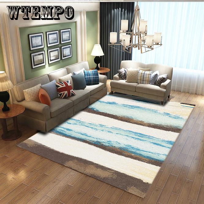 European style Carpet Sofa Coffee Table Tapete Modern Simple Carpets Living Room Area Rugs