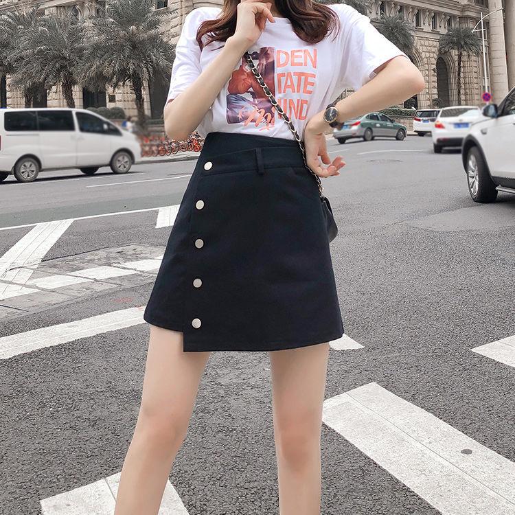Irregular Split Women Sexy Tight A-line High Waist Short Skirt  Zipper Home Office Club Casual