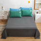 Pure Color Bed Linen Minimalist One-piece Brushed Quilt Single Double Bed Household Bedspread Bedding