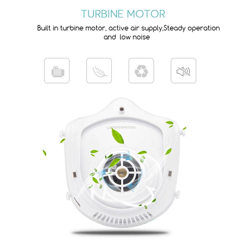 Smart Electric Face Mask n95 filter protection n95 mask air purifier reusable face masks with 2pcs filter