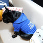 Pet Clothes Dog Clothing Autumn and Winter Pet Hoodie Sweater Cat Teddy Law Fighting Clothing Printed 2 Legged Hoodies Jacket Coats Dogs Rompers
