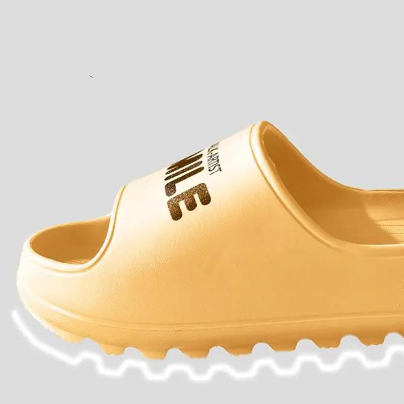 Soft Thick-soled Summer Massage Slippers Not Smelly Feet Household Couple Sandals and Slippers Deodorant Bathroom Bathing Home Non-slip Flip Flops