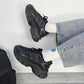 Daddy Shoes Women All-match Spring Sports Shoes Women Casual Comfortable Thick-soled Black Shoes Women