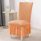 Bubble Lattice Skirt Swing Home Seat Cover One-piece Elastic Office Chair Cover Luxury Dining Chair Cover Hotel Chair Cover