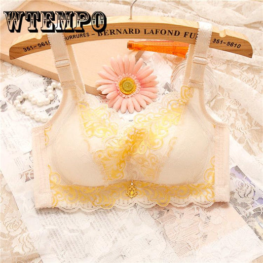 Bra Pure Cotton Seamless Women Girls Bra Vest Underwear Without Steel Support