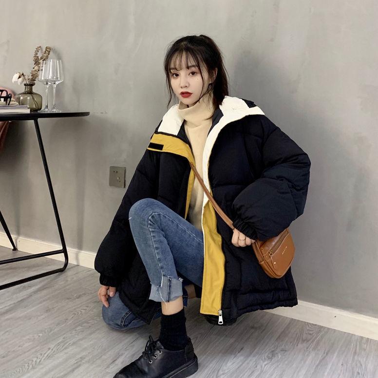 Winter Women's Down Cotton-padded Coat Cotton Jacket Loose Casual Winter Coat Clearance Quilted Jacket