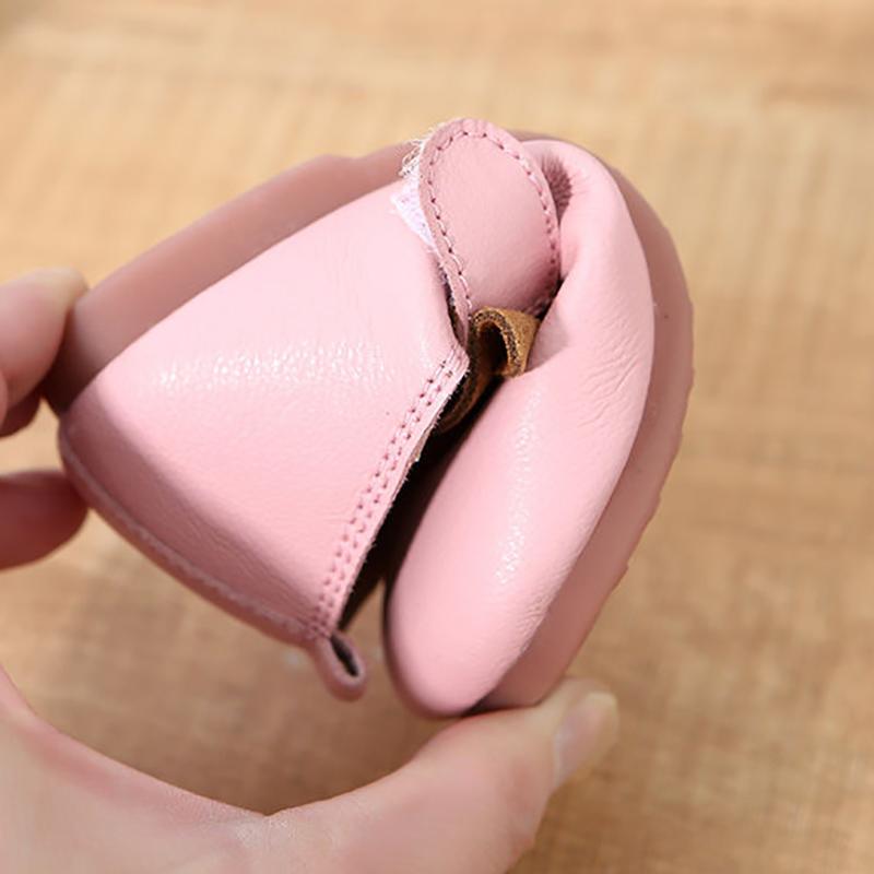 Girls Shoes 2021 Leather Soft Sole Princess Shoes Spring and Autumn Baby Shoes Children's Women 3 To 4 Years Old Small Leather Shoes