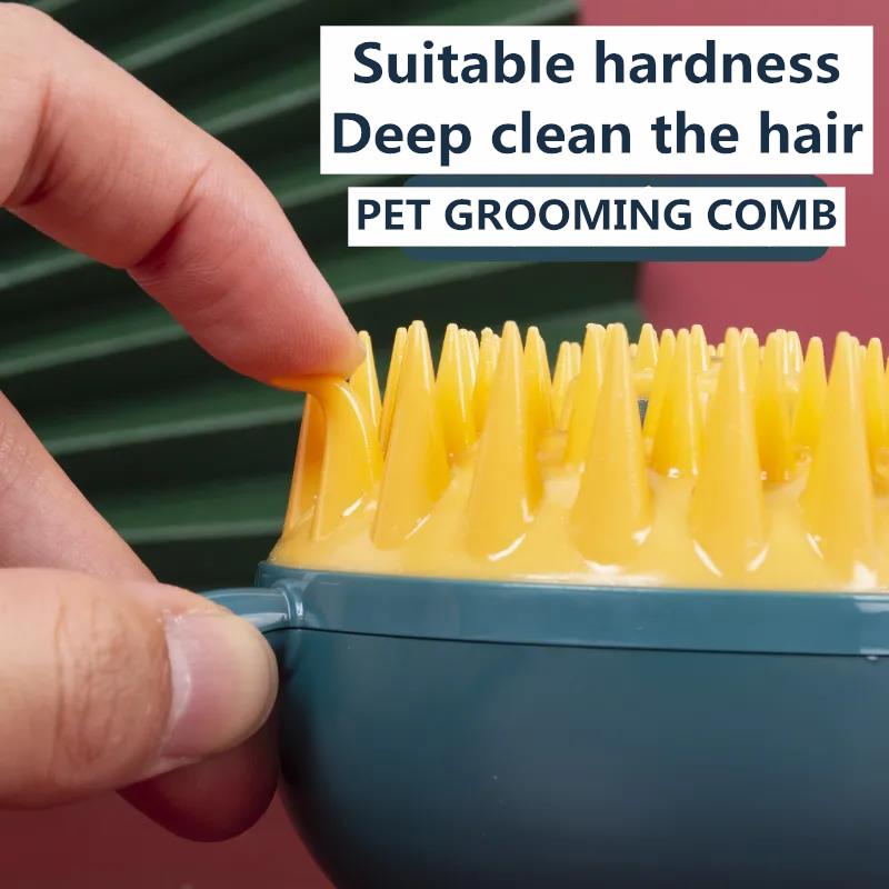 Pet Bath Brush for Dog Cat Bath Teddy Cleaning Supplies Scrubbing Massage Brush Pet Grooming Shampoo Brush Grooming Scrubber Brushes Pet Supplies
