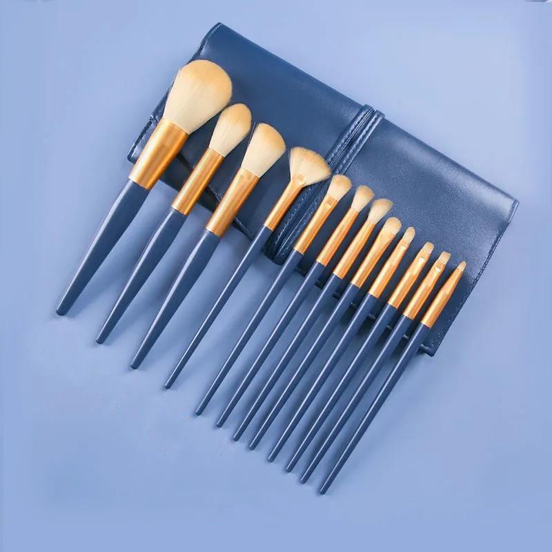 12 Makeup Brush Set Complete Loose Powder Brush Blush Brush Eye Shadow Brush Makeup Tools