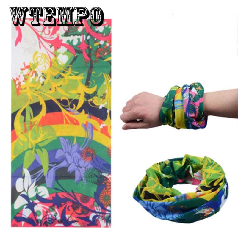 Fashion Red Head Scarf Cycling Bandana Multifunctional Magic Headband Moto Bicycle Sports Mas