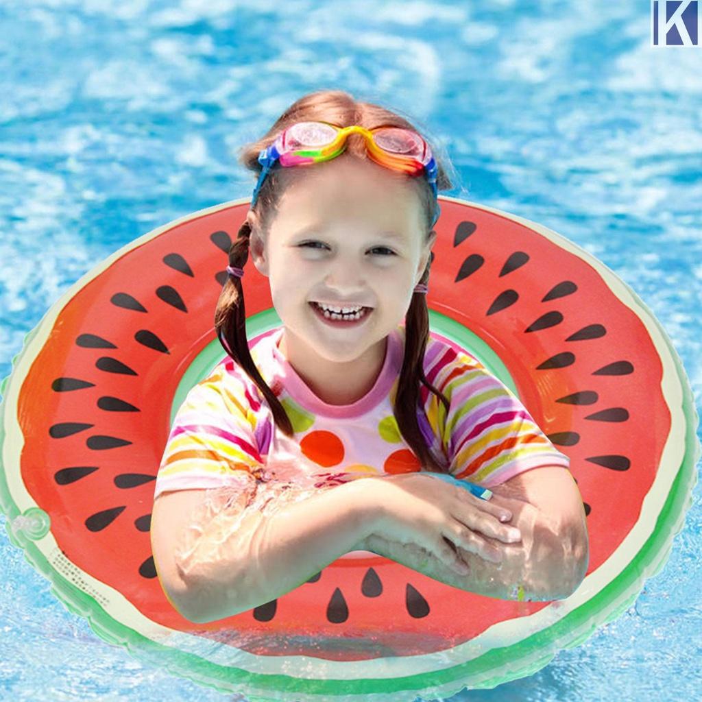 Watermelon Swimming Ring Beach Water Toy Party Supplies Pool Floating Tube