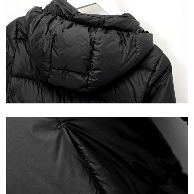Women's Padded Down Jacket Long Over-the-knee Over-length Slim Hooded Plus Size Winter Jacket