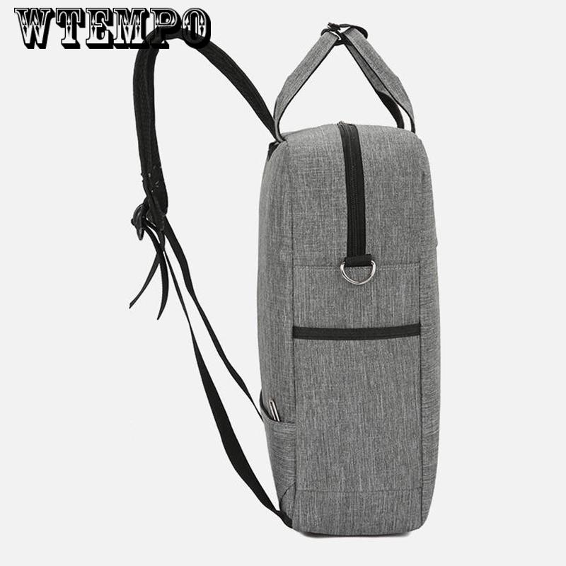 Unisex School Bag High-capacity business Casual Backpack Travel Bag Canvas shoulder Laptop Backpack