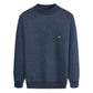 Autumn and Winter Sweater Men's Round Neck Long-sleeved Sweater Full Body Plus Velvet Thick Plus Size Sweater