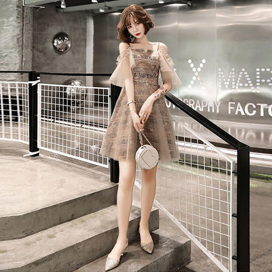 Evening Dress Dress Women Can Usually Wear French Ladies Short Paragraph Small Fragrance Modern Banquet Fairy Temperament Thin Summer