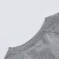Gray Short-sleeved Irregular T-shirt Women's Short Umbilical Short Chic Top Two-piece Female Summer