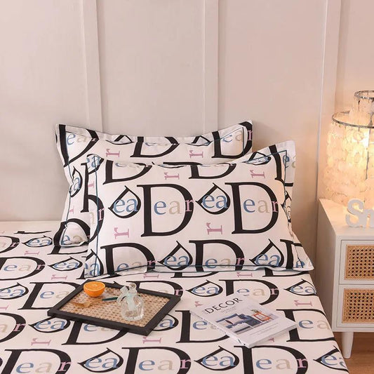 Pure Cotton A Pair of Pillowcases Brushed and Thickened 48x74cm Double Bedroom Soft Pillow Core Cover