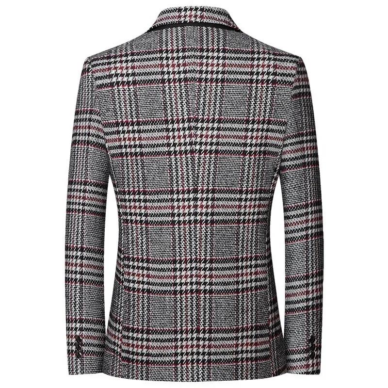 Spring and Autumn New Middle-aged Men's Suits Thin Section Dad's Suit Business Casual One-piece Casual Suit Jacket Suit Jacket