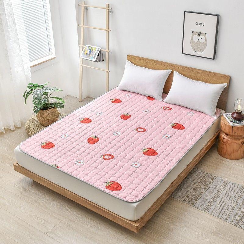 Tatami Non-slip Protective Mattress Pad Bed Pad Double Student Dormitory Thin Mattress Four Seasons Machine Washable Mattress