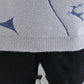 Autumn and Winter Men's Sweatshirts Thickened Warm Sweater Mink Velvet Half High Neck Men's Knitted Sweaters