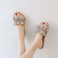 Flower Fairy Sandals and Slippers for Women's Outer Wear Summer Fashion All-match Beach Shoes