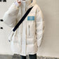 Winter Women's Mid-length Loose Casual Cotton Coat Bread Coat Cotton Coat Thick Coat Students