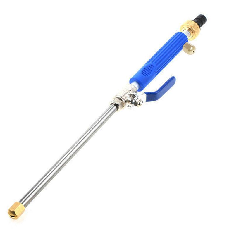 Car Wash Long Rod Nozzle Household High-pressure Water Gun Quick-connect To Wash The Car Strong Momentum Fan-shaped Nozzle