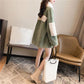 Autumn and Winter Thick All-match Sweater Mid-length Plus Size Pocket Women's Jacket Women