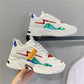 Women Shoes White Women Vulcanize Shoes Platform Chunky Sneakers Casual Dad Shoes Basket Femme
