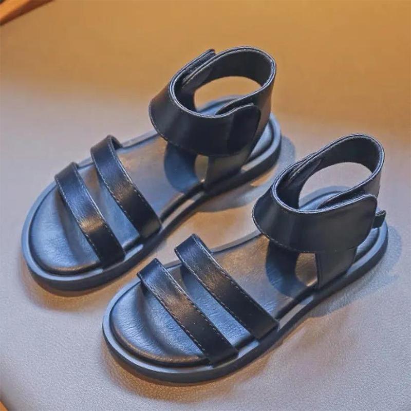 Kids Girls Sandals New Summer Toddler Shoes Girl Non-slip Kids Beach Sandal Toddler Shoe Soft Sandals Dancing Shoes Roman Shoes