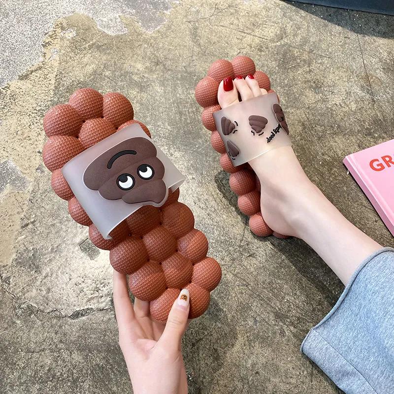 Slippers Women's Summer Outing Fashion Personality Home Massage Couple Sandals and Slippers