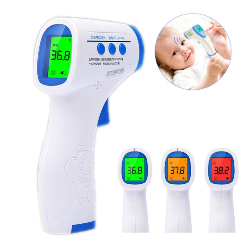 Muti-fuction Adult Digital Termomete Infrared Forehead Body Thermometer Gun Non-contact Termometro