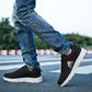 38-44 Men Air Cushion Sneakers Non-slip Leather Basketball Shoes Breathable Casual Running Shoes