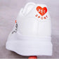 Little White Shoes Female Korean Style Flat Student Board Shoes Shoes Hong Kong Style White Shoes
