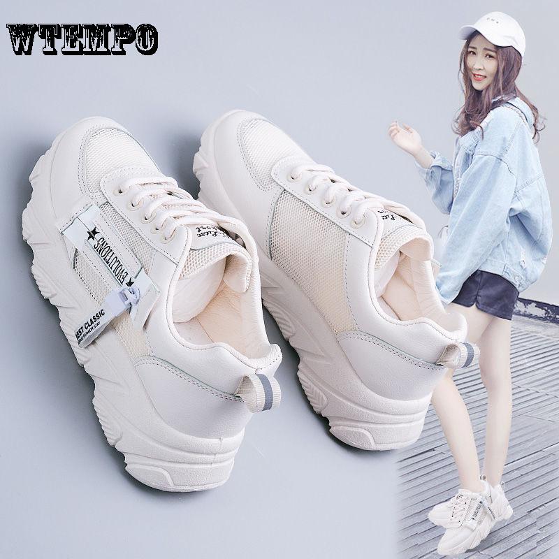 WTEMPO Brand Casual Shoe Net Shoes Breathable Sports Shoes Women's Shoes Summer Fashion Wild
