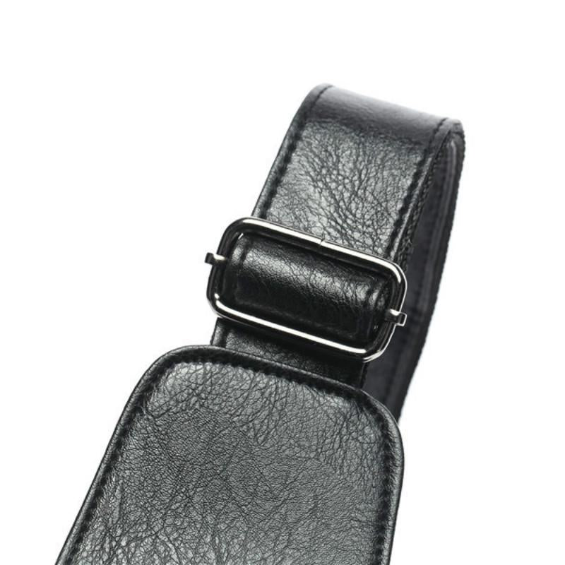 Chest Bag Men's Black Waterproof Anti-theft Messenger Bag Outdoor Sports Travel Shoulder Bag