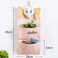 Multi-pocket Lovely Fabric Sundry Storage Bag Dormitory Door Back Wall Hanging Bag Cell Phone Key Storage Hanging Bag Home Organizer