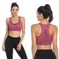 Women's Zipper Bra Sports Underwear Shockproof Running Large Size Fat Mm High-intensity Yoga Vest Seamless Gathering Fitness Bra Push Up Bra Top