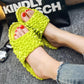 Unisex Durian Home Slippers Bathroom Shoes Summer Casual Shoes Women's Sandals and Slippers Beach Shoes Soft-soled Sandals and Slippers
