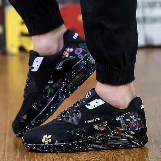 Fashion Men Shock Absorption Running Shoes Outdoor Sports Shoes Men 'S Fitness Sneakers