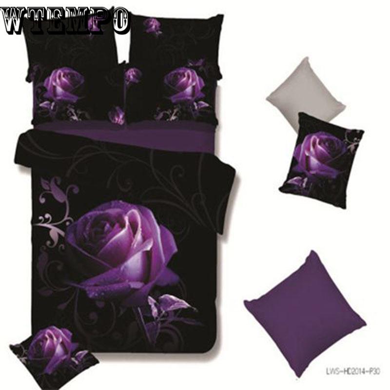 3D Three-dimensional Blue Dolphin Four-piece Sea View Fish Duvet Cover Sheet Twill Animal Double Theme Hotel Bedding