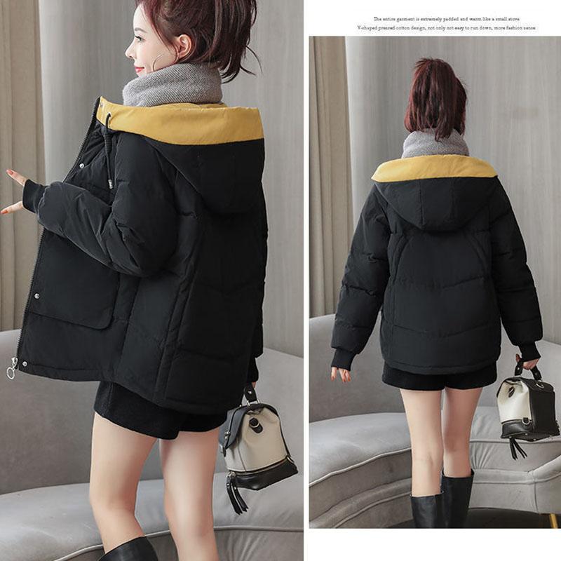 Winter Short Down Padded Jacket Wild Thick Loose Jacket Fashion Casual Women Padded Jacket