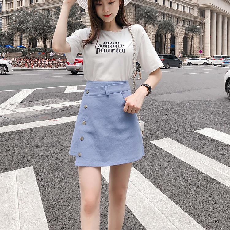 Irregular Split Women Sexy Tight A-line High Waist Short Skirt  Zipper Home Office Club Casual