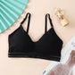 Spring and Summer Thin Ice Silk Lace Sexy No Steel Ring Wrapped Chest Beautiful Back Gathered Bottoming Women's Underwear Bra