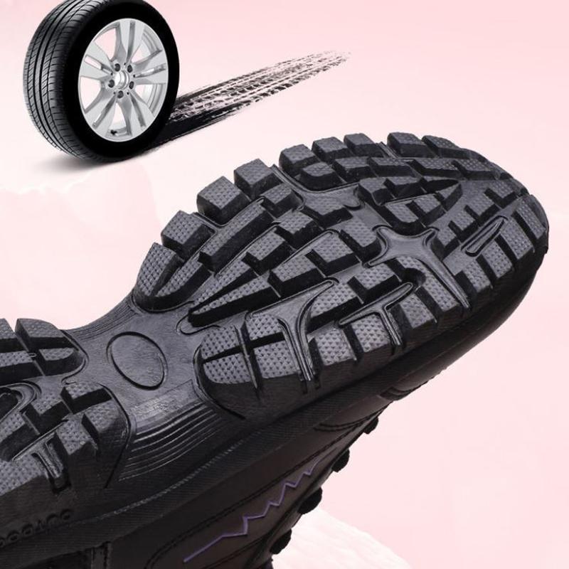 Winter Men's and Women's Outdoor Trekking Shoes Plus Velvet Warm Soft Bottom Walking Shoes Wear-resistant Non-slip Couple Sports Shoes