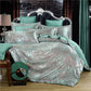 Luxury Bedding set 4Pcs Queen  size Bed set Embroidery Duvet cover Bedsheets linen set