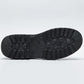 Men's Black Martin Boots Mid-British Thick-soled Men's Boots Korean Style Trendy All-match High-top Leather Shoes